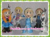 Kit festa Frozen com 5 personagens